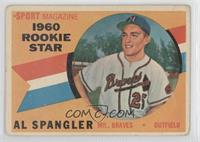 Sport Magazine 1960 Rookie Star - Al Spangler [Good to VG‑EX]