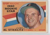 Sport Magazine 1960 Rookie Star - Al Stieglitz [Good to VG‑EX]