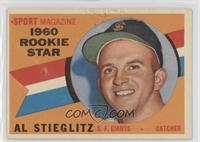 Sport Magazine 1960 Rookie Star - Al Stieglitz [Good to VG‑EX]