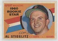 Sport Magazine 1960 Rookie Star - Al Stieglitz