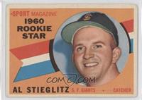 Sport Magazine 1960 Rookie Star - Al Stieglitz [Poor to Fair]