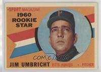 Sport Magazine 1960 Rookie Star - Jim Umbricht