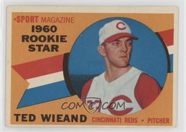 1960 Topps - [Base] #146 - Sport Magazine 1960 Rookie Star - Ted Wieand [Poor to Fair]