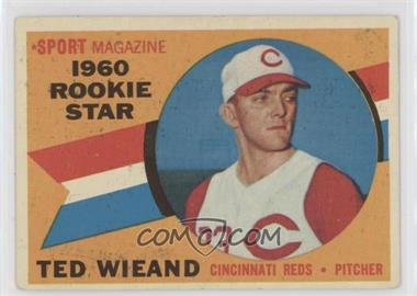 1960 Topps - [Base] #146 - Sport Magazine 1960 Rookie Star - Ted Wieand [Good to VG‑EX]