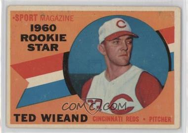 1960 Topps - [Base] #146 - Sport Magazine 1960 Rookie Star - Ted Wieand [Poor to Fair]