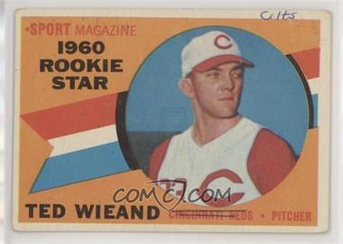 1960 Topps - [Base] #146 - Sport Magazine 1960 Rookie Star - Ted Wieand [Poor to Fair]