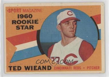 1960 Topps - [Base] #146 - Sport Magazine 1960 Rookie Star - Ted Wieand [Good to VG‑EX]