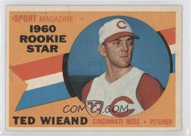 1960 Topps - [Base] #146 - Sport Magazine 1960 Rookie Star - Ted Wieand [Good to VG‑EX]