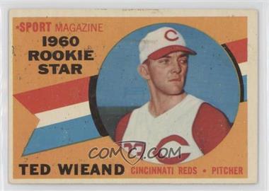 1960 Topps - [Base] #146 - Sport Magazine 1960 Rookie Star - Ted Wieand [Poor to Fair]
