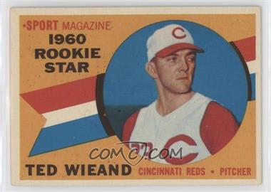 1960 Topps - [Base] #146 - Sport Magazine 1960 Rookie Star - Ted Wieand [Poor to Fair]