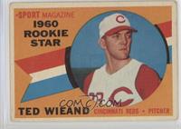 Sport Magazine 1960 Rookie Star - Ted Wieand [Good to VG‑EX]