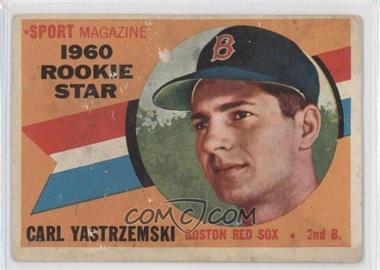 1960 Topps - [Base] #148 - Sport Magazine 1960 Rookie Star - Carl Yastrzemski [Poor to Fair]