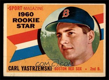 1960 Topps - [Base] #148 - Sport Magazine 1960 Rookie Star - Carl Yastrzemski [VG]