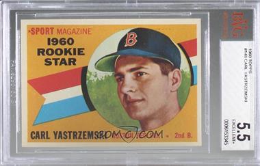 1960 Topps - [Base] #148 - Sport Magazine 1960 Rookie Star - Carl Yastrzemski [BVG 5.5 EXCELLENT+]