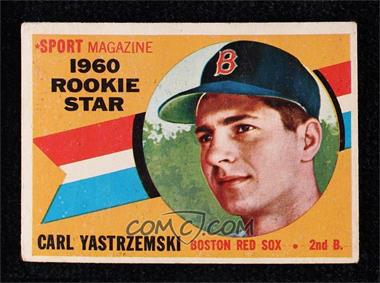 1960 Topps - [Base] #148 - Sport Magazine 1960 Rookie Star - Carl Yastrzemski [Poor to Fair]