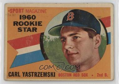 1960 Topps - [Base] #148 - Sport Magazine 1960 Rookie Star - Carl Yastrzemski [Good to VG‑EX]