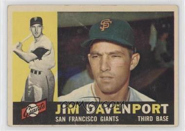 1960 Topps - [Base] #154 - Jim Davenport [COMC RCR Good‑Very Good]