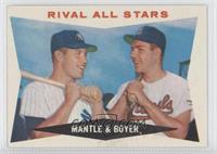 Rival All-Stars (Mickey Mantle, Ken Boyer)