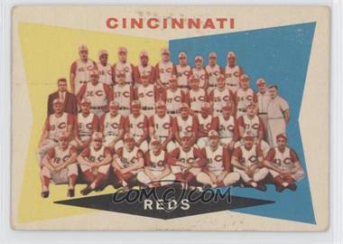 1960 Topps - [Base] #164 - 2nd Series Checklist - Cincinnati Reds