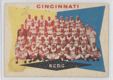 1960 Topps - [Base] #164 - 2nd Series Checklist - Cincinnati Reds [Poor to Fair]