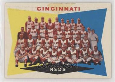 1960 Topps - [Base] #164 - 2nd Series Checklist - Cincinnati Reds