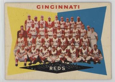 1960 Topps - [Base] #164 - 2nd Series Checklist - Cincinnati Reds [Good to VG‑EX]