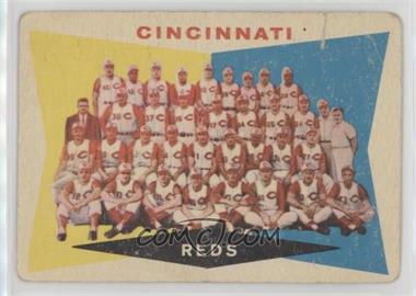 1960 Topps - [Base] #164 - 2nd Series Checklist - Cincinnati Reds [Poor to Fair]