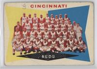 2nd Series Checklist - Cincinnati Reds [COMC RCR Poor]