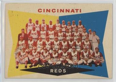 1960 Topps - [Base] #164 - 2nd Series Checklist - Cincinnati Reds [Good to VG‑EX]
