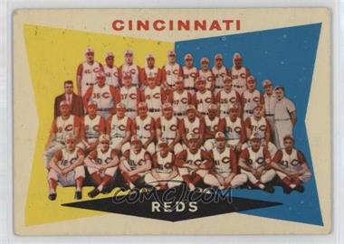 1960 Topps - [Base] #164 - 2nd Series Checklist - Cincinnati Reds [Poor to Fair]