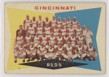 1960 Topps - [Base] #164 - 2nd Series Checklist - Cincinnati Reds [COMC RCR Poor]