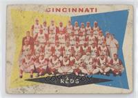 2nd Series Checklist - Cincinnati Reds [COMC RCR Poor]