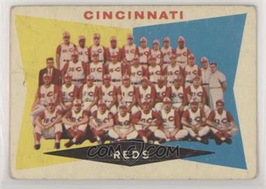 1960 Topps - [Base] #164 - 2nd Series Checklist - Cincinnati Reds [COMC RCR Poor]