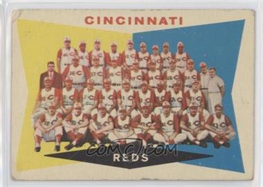 1960 Topps - [Base] #164 - 2nd Series Checklist - Cincinnati Reds [Good to VG‑EX]