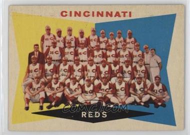 1960 Topps - [Base] #164 - 2nd Series Checklist - Cincinnati Reds