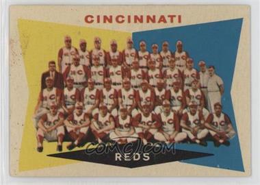 1960 Topps - [Base] #164 - 2nd Series Checklist - Cincinnati Reds