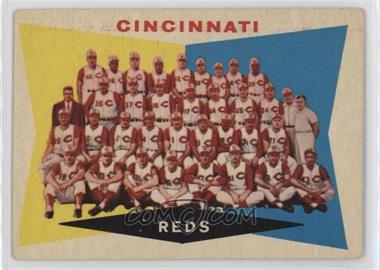 1960 Topps - [Base] #164 - 2nd Series Checklist - Cincinnati Reds