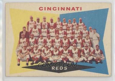 1960 Topps - [Base] #164 - 2nd Series Checklist - Cincinnati Reds