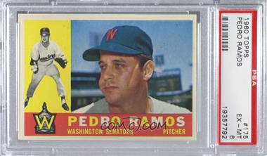 1960 Topps - [Base] #175 - Pedro Ramos [PSA 6 EX‑MT]