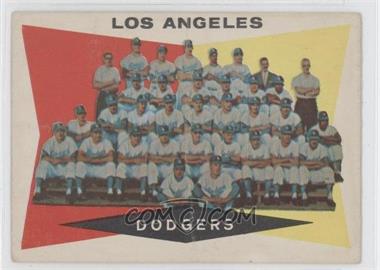 1960 Topps - [Base] #18 - 1st Series Checklist - Los Angeles Dodgers [Good to VG‑EX]