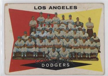 1960 Topps - [Base] #18 - 1st Series Checklist - Los Angeles Dodgers [Good to VG‑EX]