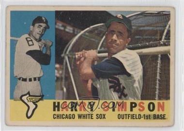 1960 Topps - [Base] #180 - Harry Simpson [Good to VG‑EX]