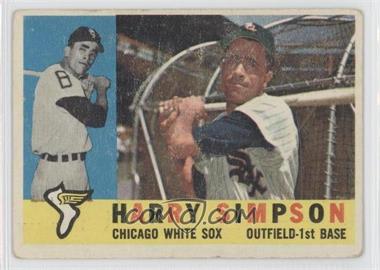 1960 Topps - [Base] #180 - Harry Simpson [Good to VG‑EX]