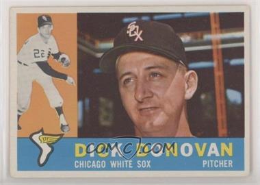 1960 Topps - [Base] #199 - Dick Donovan