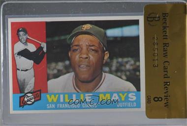 1960 Topps - [Base] #200 - Willie Mays [BRCR 8]