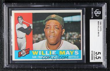 1960 Topps - [Base] #200 - Willie Mays [BGS 5.5 EXCELLENT+]