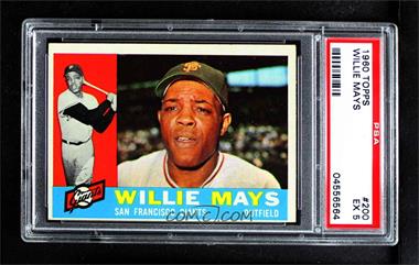 1960 Topps - [Base] #200 - Willie Mays [PSA 5 EX]