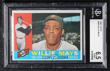 1960 Topps - [Base] #200 - Willie Mays [BGS 6.5 EX‑MT+]