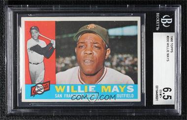 1960 Topps - [Base] #200 - Willie Mays [BGS 6.5 EX‑MT+]