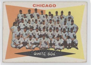 1960 Topps - [Base] #208 - 3rd Series Checklist - Chicago White Sox [Good to VG‑EX]